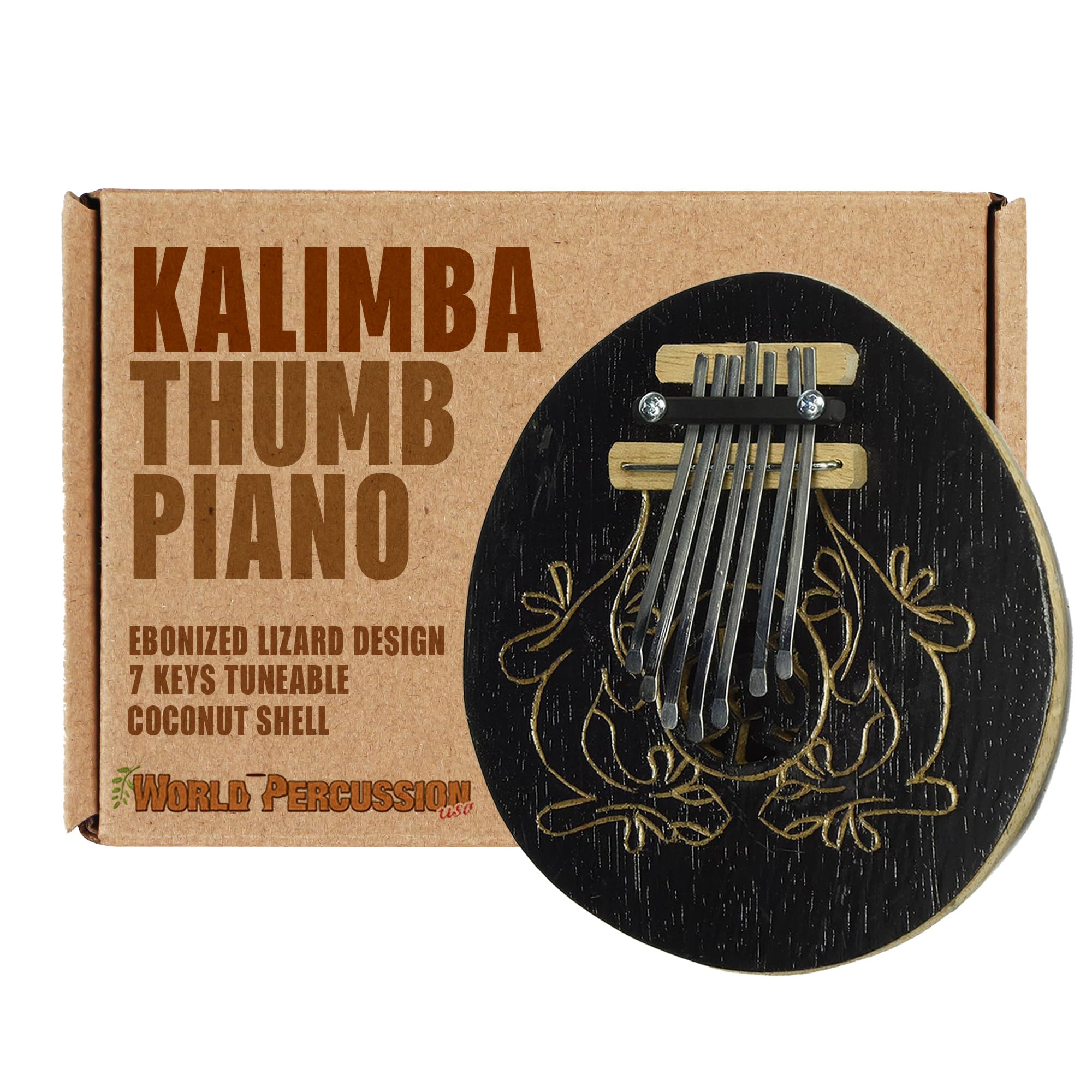 【KV012】10cm級 おきあがりこぼし カバノヴァ　ハリネズミの音楽隊 Amazon.com: World Percussion USA Kalimba Thumb Piano Instrument